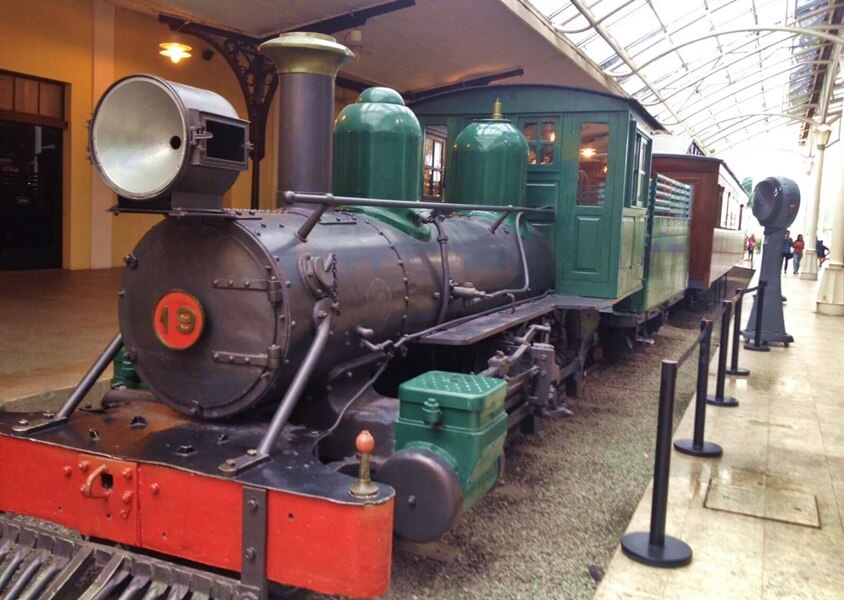 Museu Ferroviário de Curitiba - locomotiva