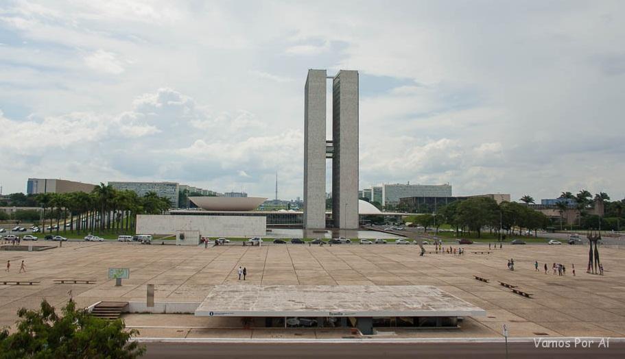 Praça dos 3 Poderes em Brasília