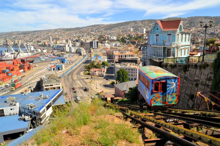 Roteiro em Valparaíso do Chile
