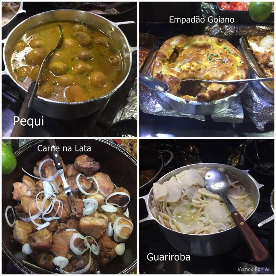 Culinária goiana, comida típica de Goiás, onde comer comida típica de Goiânia em Goiânia