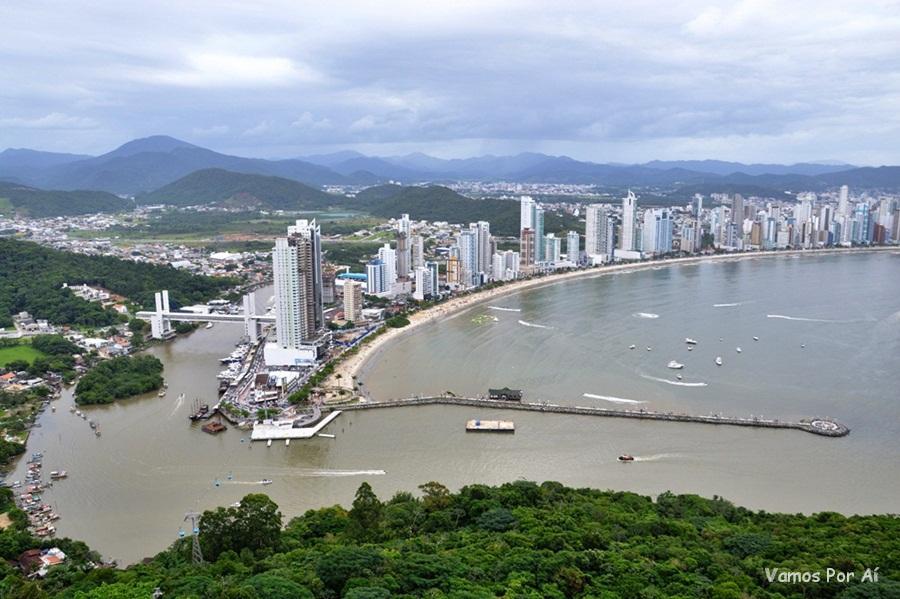 Vista de Balneário Camboriú em Santa Catarina