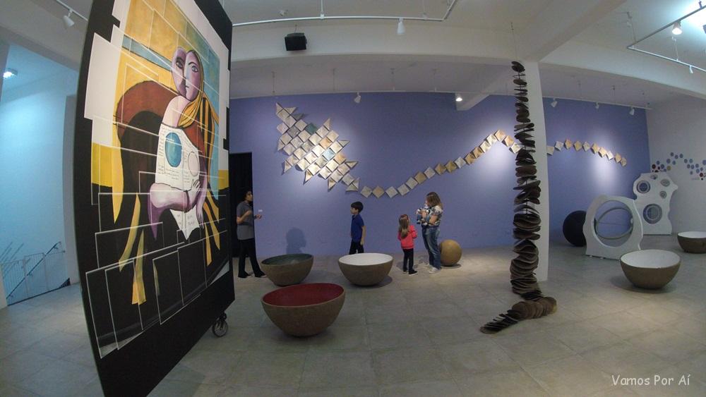 Sala das Esferas no Museu da Imaginação em São Paulo