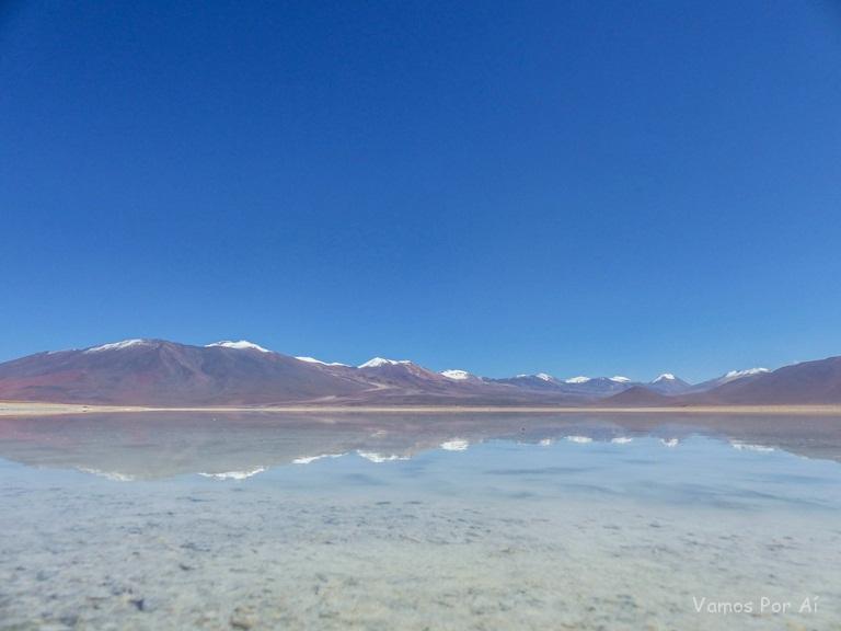 Laguna Blanca na Bolívia