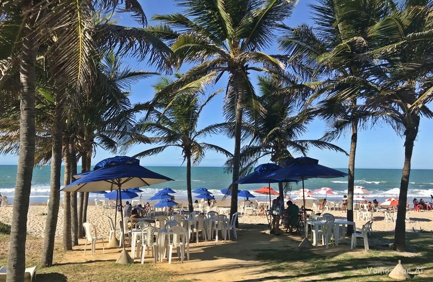 Roteiro em Fortaleza: ir até a Praia das Fontes e Morro Branco