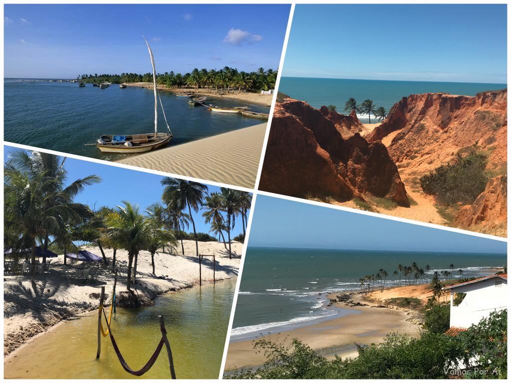 Belas praias do Ceará: Morro Branco, Lagoinha