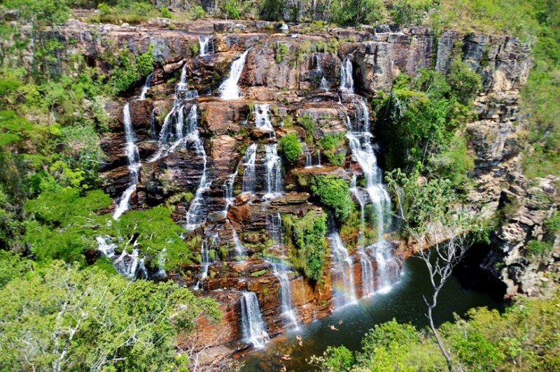 Cachoeira Almécegas na Chapada dos Veadeiros,  melhores lugares para viajar em Goiás, melhores cidades para viajar em Goiás