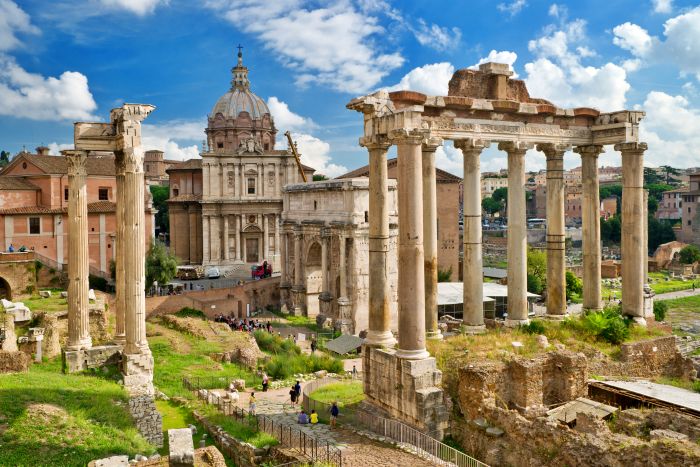 Fórum Romano em Roma na Itália, o que fazer em Roma, pontos turísticos de Roma