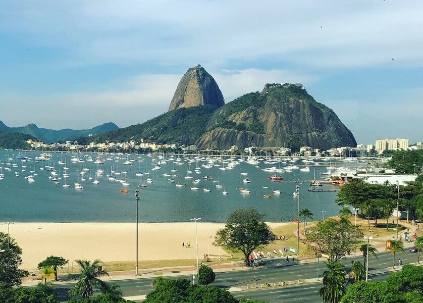 Rio de Janeiro, vista do Morro da Urca no Rio de Janeiro