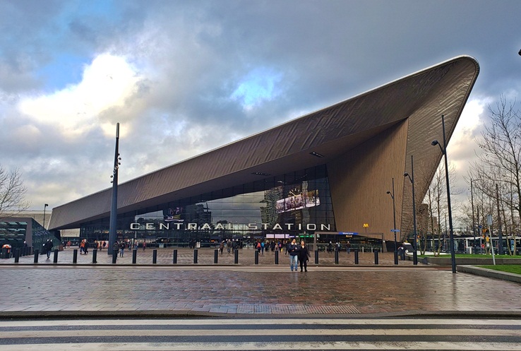 Estação Central de Roterdã, Estação Central de Rotterdam, estação de trem de rotterdam