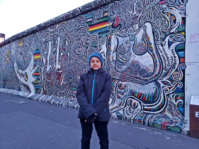 Muro de Berlim, passeio em Berlim com crianças