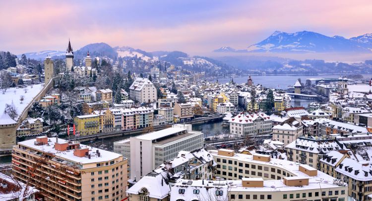 inverno na Europa, suíça, cidades para visitar no inverno na suíça, neve na suiça