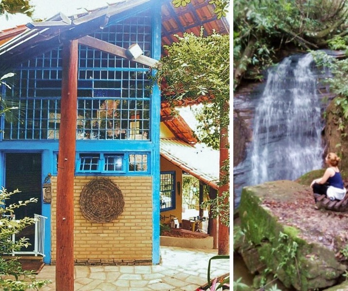 Airbnb em Pirenópolis com cachoeira