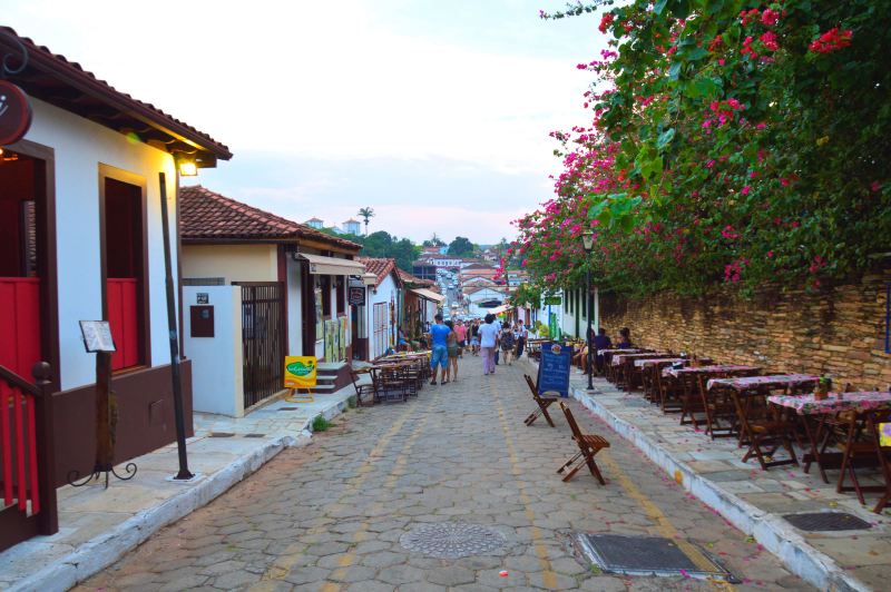 Rua do Lazer em Pirenópolis, Rua do Lazer em Piri, onde comer em Pirenopolis, restaurantes em pirenopolis