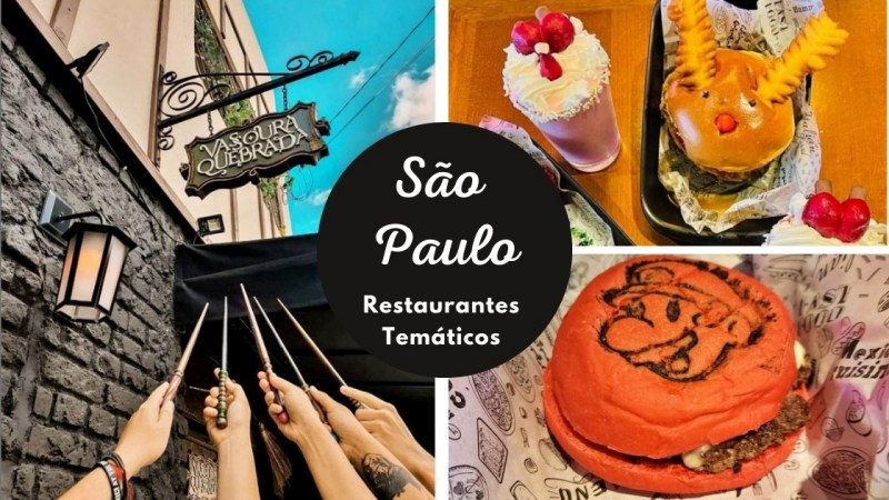 melhores restaurantes temáticos de São Paulo