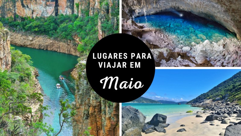 10 Melhores lugares para viajar em maio no Brasil 2024