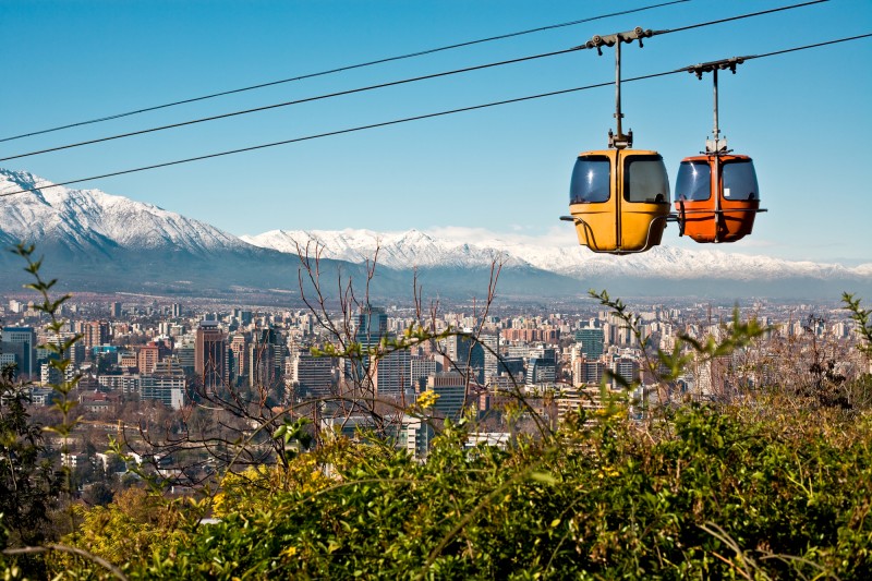 Principais pontos turísticos de Santiago do Chile