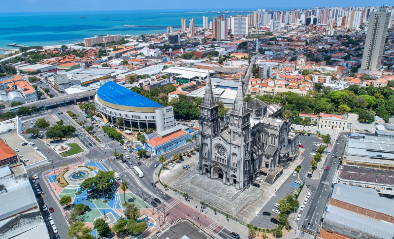 Catedral um dos principais pontos turísticos de Fortaleza, Catedral de Fortaleza