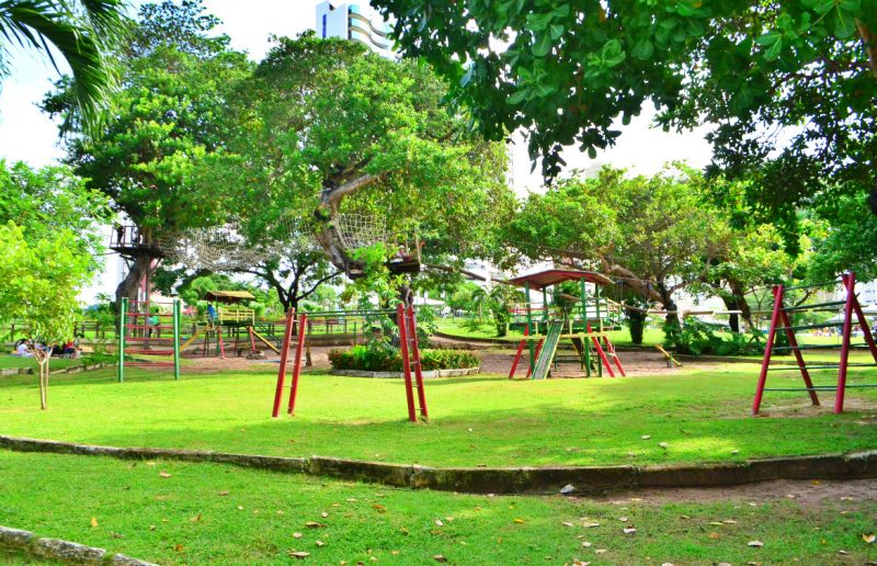 Parque Estadual do Cocó em Fortaleza, lugar para levar as crianças em Fortaleza, parquinho com brinquedos