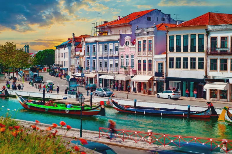 Aveiro uma das principais cidades turísticas de Portugal.