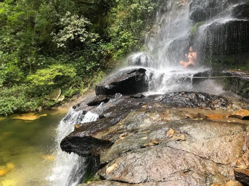 Cachoeira do Rosário em Pirenópolis