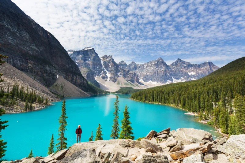 Parque Nacional de Banff no Canadá um dos destinos mais pesquisados no Google pelos viajantes