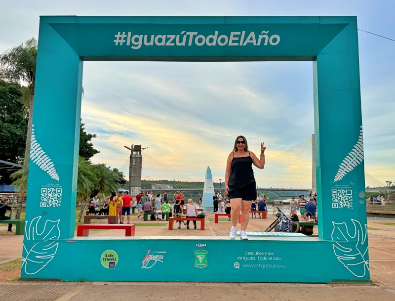 Marco das Três Fronteiras na Argentina, como é o city tour Argentina, como é o city tour em Puerto Iguazú