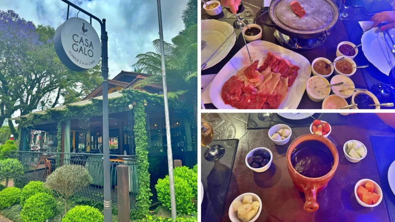 restaurantes de fondue econômicos em Gramado, Fondue Casa Galo em Gramado