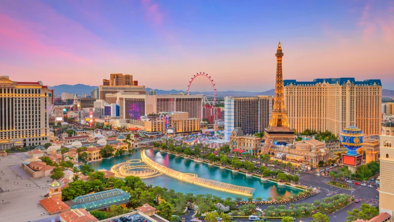 Las Vegas e seus cassinos